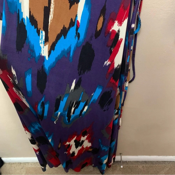 Rachel Pally Long Sleeve Maxi Wrap Dress Size XS NWT New - Picture 3 of 10